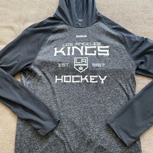 Women’s Reebok Long Sleeve Los Angeles Kings Shirt with hoodie.
